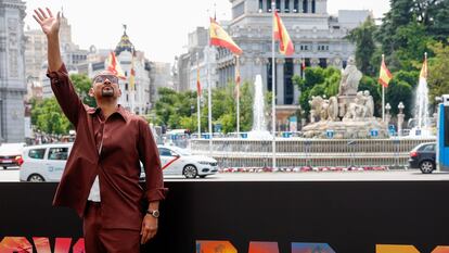 Will Smith el domingo 26 de mayo en la madrileña plaza de la Cibeles.