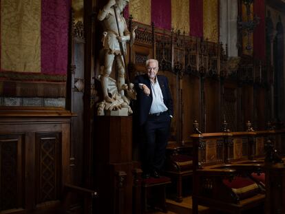 Ernest Maragall en la sala de plenos del Ayuntamiento de Barcelona. FOTO: A.GARCÍA VÍDEO: G.BATTISTA