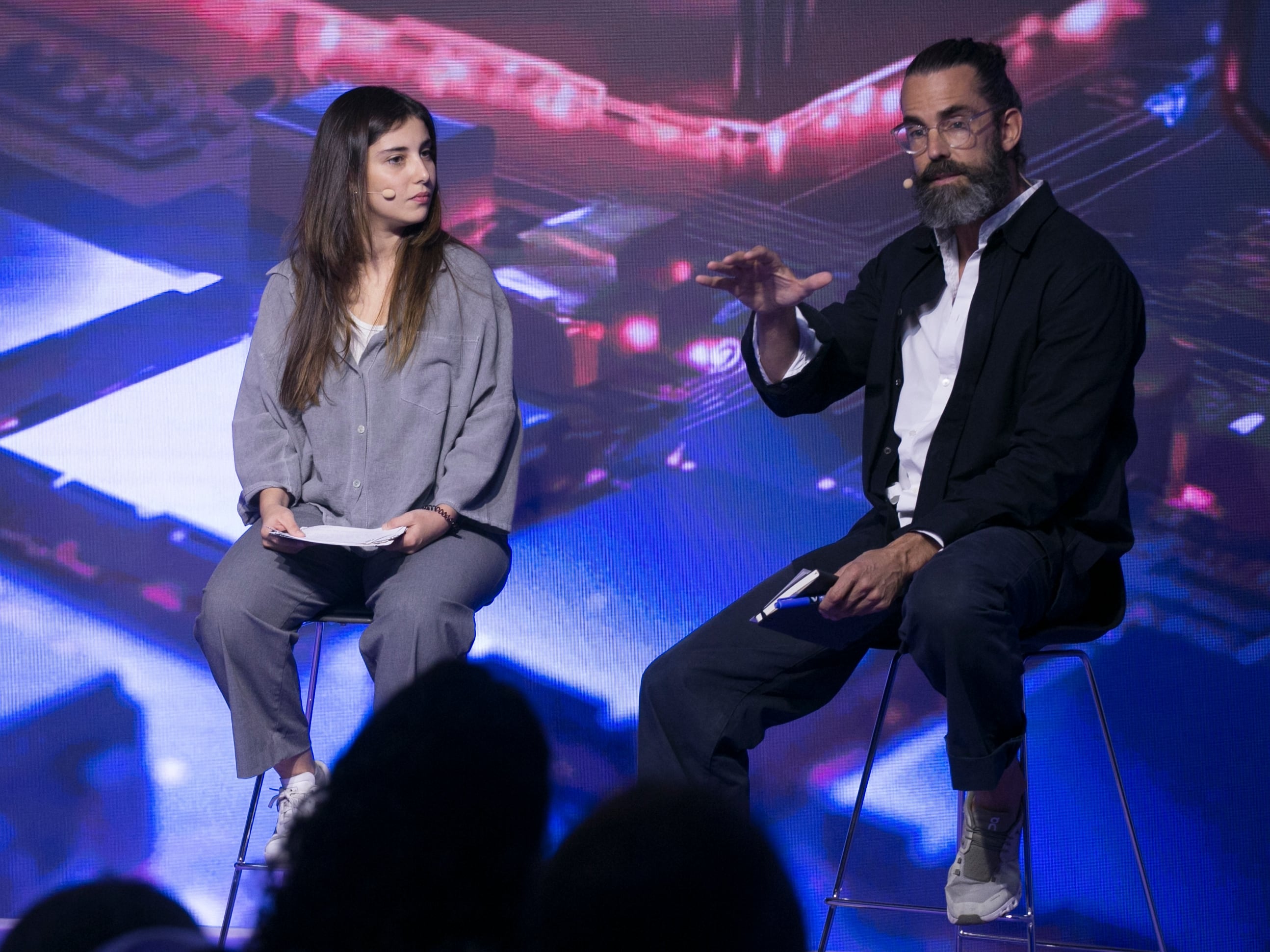 Andrea Arnal, coordinadora de Esfera Climática en el CREAF, conversa con Miguel Alexandre Barreiro-Laredo, CEO y fundador de EIRA.