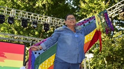 María del Monte, en el Orgullo de Sevilla el 23 de junio de 2022.