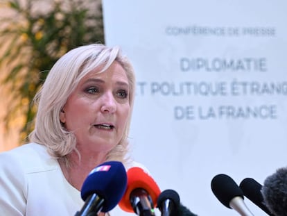 Marine Le Pen promueve una alianza de seguridad con Rusia en cuanto acabe la guerra en Ucrania