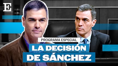 Vídeo en directo | Sánchez comparece para anunciar si dimite