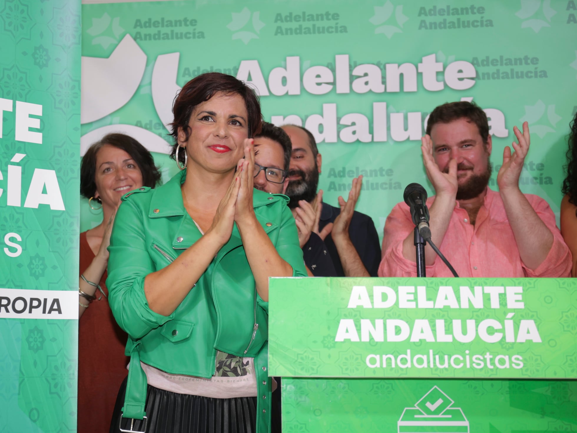 Teresa Rodríguez (Adelante Andalucía): «Hemos pinchado el globo de la extrema derecha»