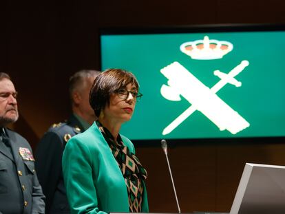 María Gámez dimite como directora de la Guardia Civil tras la imputación de su marido por corrupción