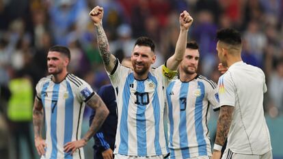 Vídeo con los goles y el resumen de la victoria de Argentina ante Croacia en semifinales