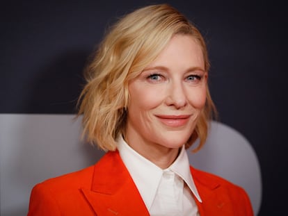 Cate Blanchett at W Magazine’s awards season dinner on January 6, in California.