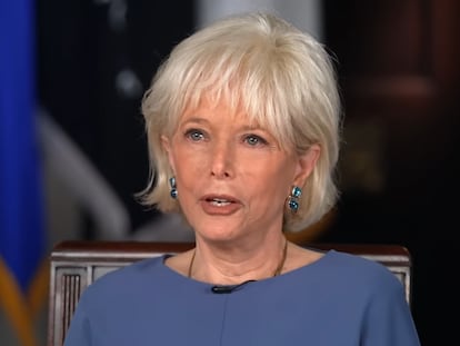 Lesley Stahl en la entrevista de 60 Minutes con Donald Trump. En video, el momento en el que Trump abandona la entrevista.
