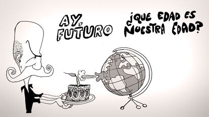 Séptimo episodio de la columna visual de Martín Caparrós y Miquel Rep, 'Ay, futuro'.