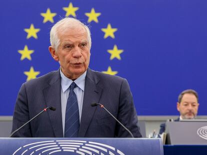 Josep Borrell, a los eurodiputados: “No añadan horror al horror”