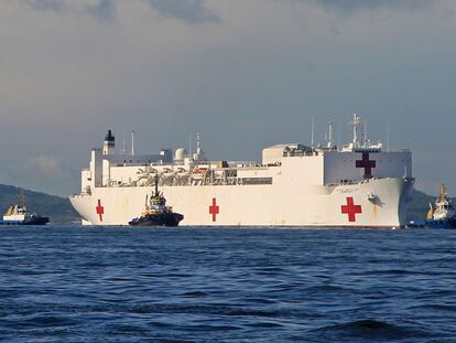 El buque hospital USNS Comfort, ofrecerá atención médica a las comunidades vulnerables del Caribe colombiano.