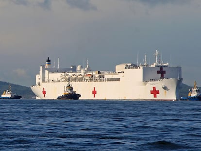 El buque hospital USNS Comfort, ofrecerá atención médica a las comunidades vulnerables del Caribe colombiano.