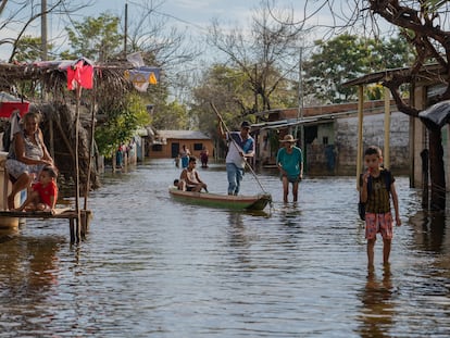 La Mojana, una zona del caribe colombiano, sufre las consecuencias de las lluvias extremas por el cambio climático.