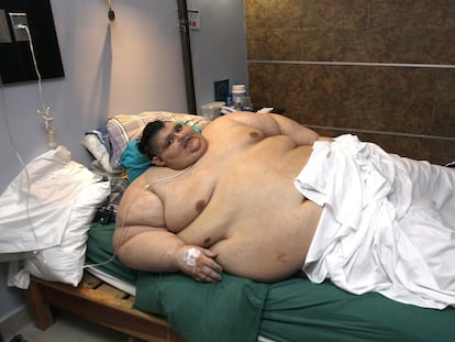 Juan Pedro Franco cuando pesaba cerca de 600 kilos. En vídeo, el hombre con el récord Guinness al hombre más gordo del mundo que ha superado al coronavirus. 