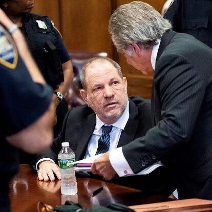 Harvey Weinstein en el Tribunal Supremo estatal de Nueva York, en octubre de 2018.