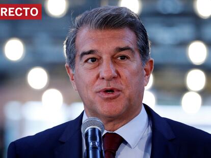 Así fue la rueda de prensa de Joan Laporta, presidente del FC Barcelona