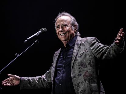 Joan Manuel Serrat, el día 15 en el WiZink Center, su último concierto en Madrid. 