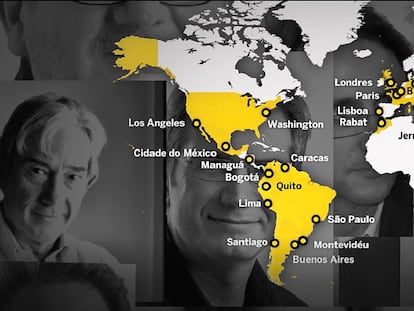 O EL PAÍS tem 17 correspondentes internacionais e dezenas de colaboradores em todo o mundo, além de redações no México e Brasil.