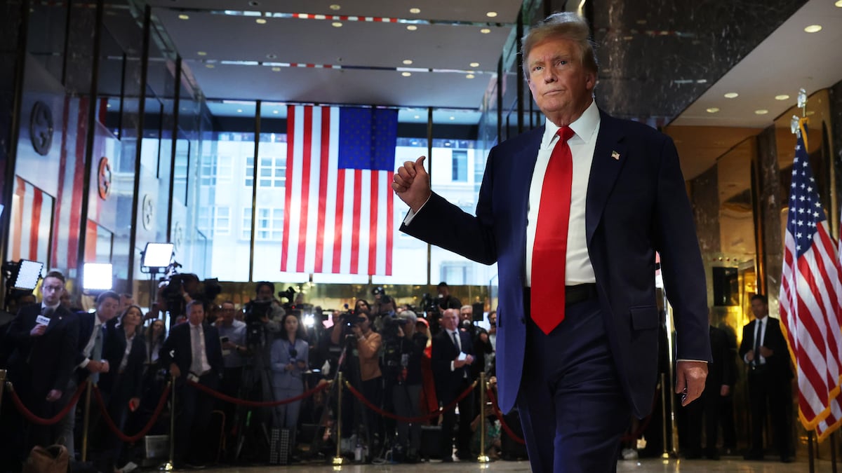 Donald Trump reacciona tras ser declarado culpable Donald Trump reacciona tras ser declarado culpable