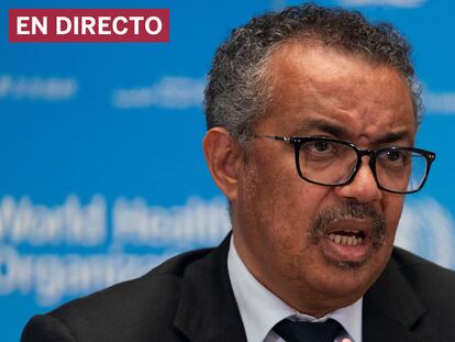 Comparecencia del director de la OMS y los ministros de Sanidad de Francia y Alemania