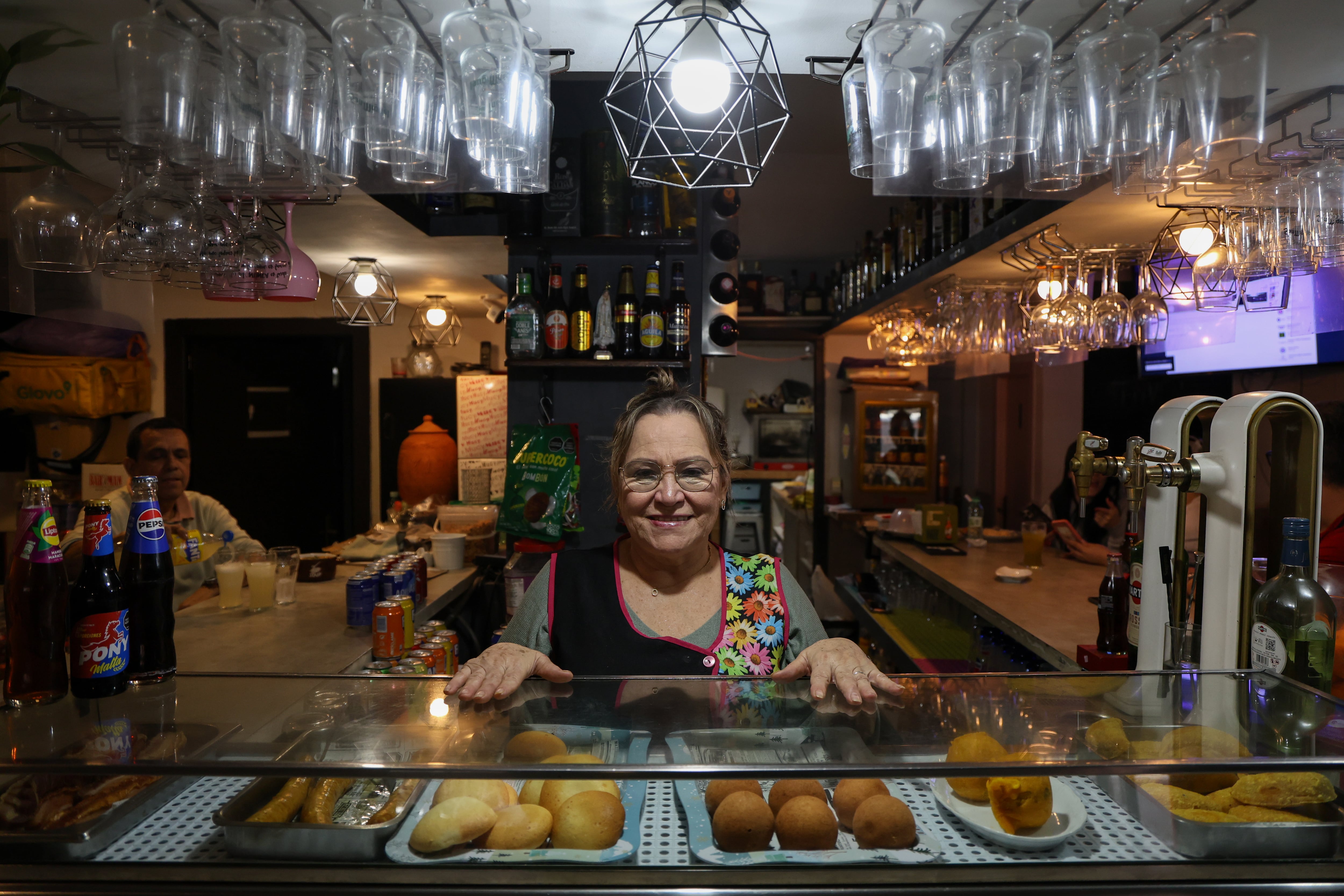 Ovellys Sandoval, que regenta el restaurante Nebulosa, el jueves en Valladolid.