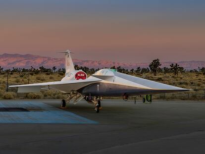 El avión supersónico X-59 de la NASA volará sobre ciudades para demostrar que es silencioso