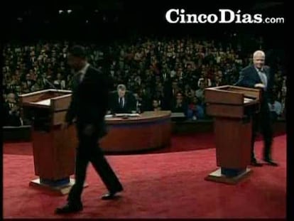 Igualado resultado en el debate Obama - McCain