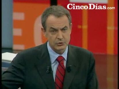 Zapatero: "Yo no engaño, puedo equivocarme"