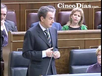 Zapatero: "La construcción destruye empleo"