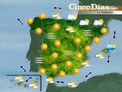 Pronóstico meteorológico para el fin de semana
