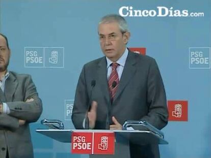 Touriño anuncia su dimisión