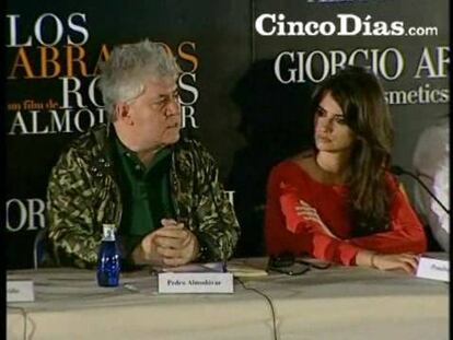 Almodóvar presenta "Los abrazos rotos"