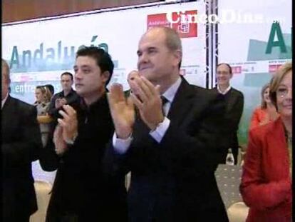 Griñán, candidato a la Junta de Andalucía por unanimidad