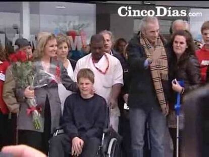 Jesús Neira sale del hospital tras ocho meses ingresado