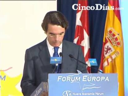 Aznar reivindica la figura de Mayor Oreja