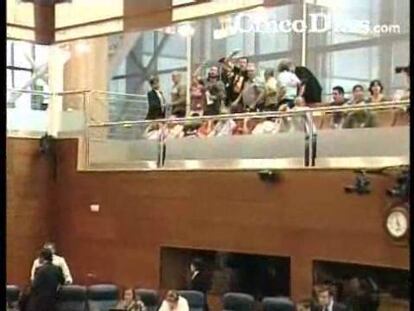 Nueva bronca en la Asamblea de Madrid