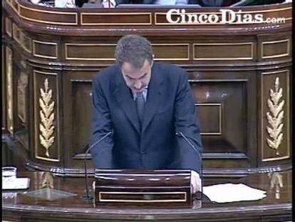 Zapatero anuncia una rebaja del Impuesto de Sociedades