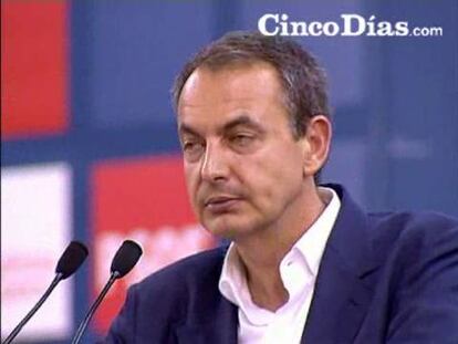 Zapatero lamenta que el PP no se alegre por bajada de paro