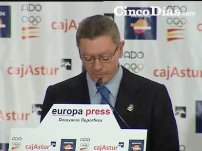 Gallardón "Madrid 2016 cuenta con el mejor proyecto"