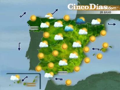 Continúa el ascenso de las temperaturas