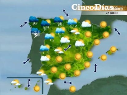 Comienza a estabilizarse el tiempo por el noroeste