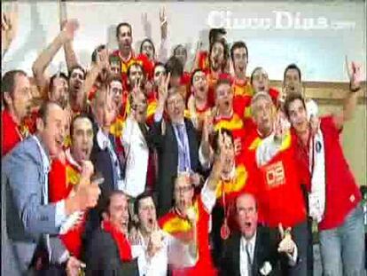 Madrid 2016 celebra la victoria de España en el Eurobasket