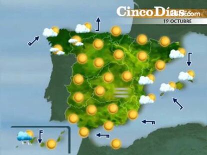 La jornada se presenta con alguna nube, pero sin lluvias