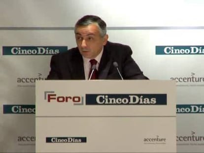 Carlos Ocaña, en el Foro Cinco Días