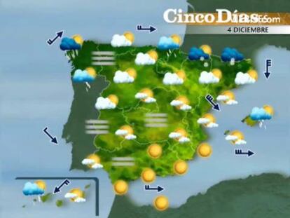 Inestabilidad en casi toda la península durante el puente