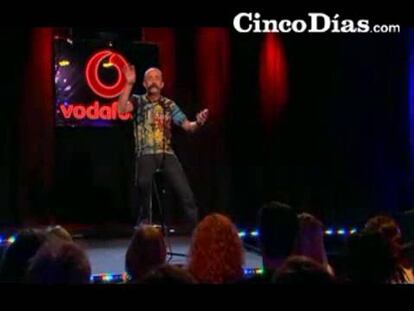 Santi Rodríguez en los monólogos de Vodafone
