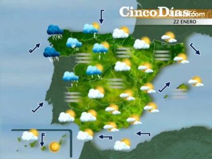 Fin de semana de lluvias en toda España