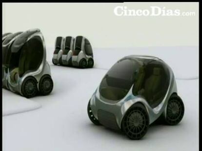 El coche del futuro es eléctrico, plegable y vasco