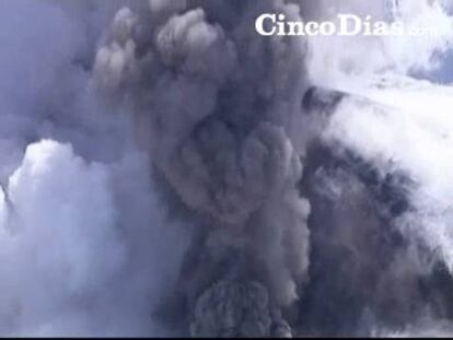 El volcán islandés tiene más actividad