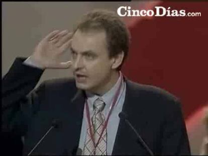 Zapatero, una década de "talante" en el PSOE