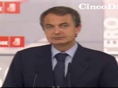 Zapatero: "Estamos mucho mejor de lo que parece y lo vais a vivir"